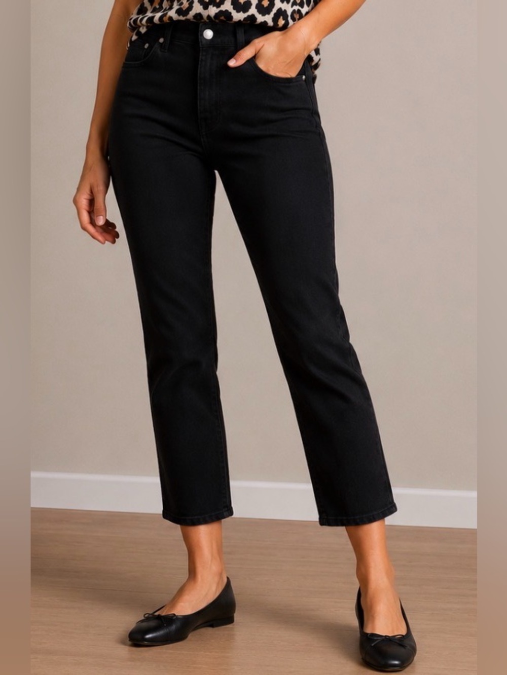 Ralph Lauren Black Label Jeans Ankle Cropped Straight Ankle Vintage Skinny 2